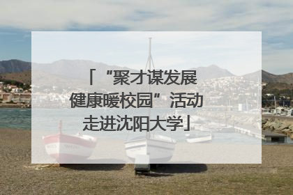 “聚才谋发展 健康暖校园”活动走进沈阳大学