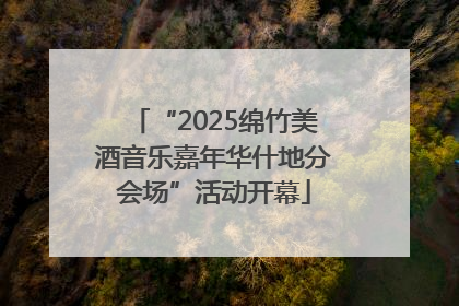 “2025绵竹美酒音乐嘉年华什地分会场”活动开幕