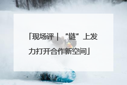 现场评｜“链”上发力打开合作新空间