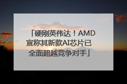 硬刚英伟达！AMD宣称其新款AI芯片已全面超越竞争对手