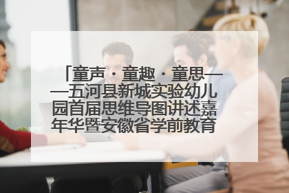 童声・童趣・童思——五河县新城实验幼儿园首届思维导图讲述嘉年华暨安徽省学前教育教研基地园项目阶段性成果展示活动