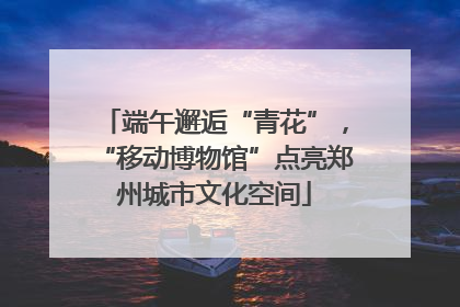 端午邂逅“青花”，“移动博物馆”点亮郑州城市文化空间