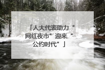 人大代表助力“网红夜市”迎来“公约时代”