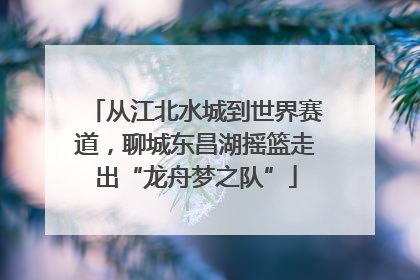 从江北水城到世界赛道，聊城东昌湖摇篮走出“龙舟梦之队”