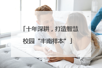 十年深耕，打造智慧校园“丰南样本”