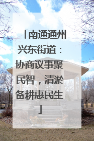 南通通州兴东街道：协商议事聚民智，清淤备耕惠民生
