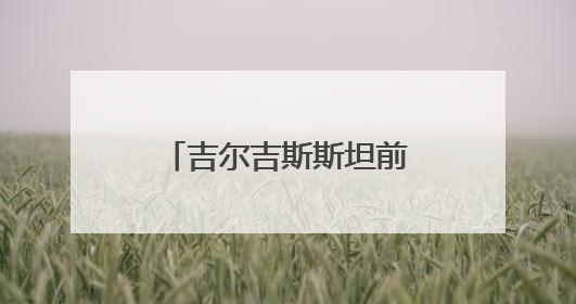 吉尔吉斯斯坦前总理：中国与中亚合作新亮点不断，原因在这里