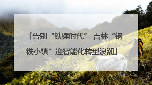 告别“铁锤时代” 吉林“钢铁小镇”迎智能化转型浪潮