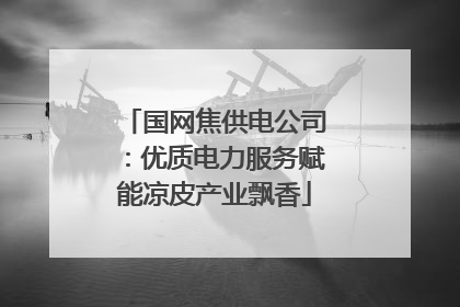 国网焦供电公司：优质电力服务赋能凉皮产业飘香
