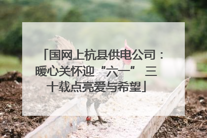 国网上杭县供电公司：暖心关怀迎“六一” 三十载点亮爱与希望