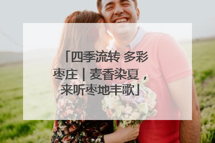 四季流转 多彩枣庄｜麦香染夏，来听枣地丰歌