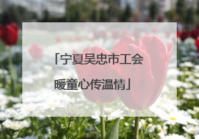 宁夏吴忠市工会暖童心传温情