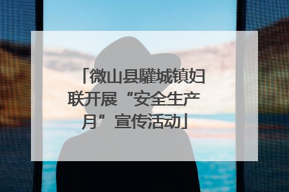 微山县驩城镇妇联开展“安全生产月”宣传活动