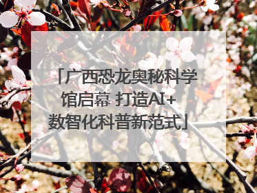 广西恐龙奥秘科学馆启幕 打造AI+数智化科普新范式