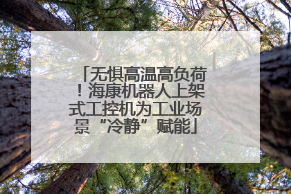 无惧高温高负荷！海康机器人上架式工控机为工业场景“冷静”赋能