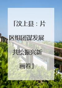 汶上县：片区组团谋发展 共绘振兴新画卷