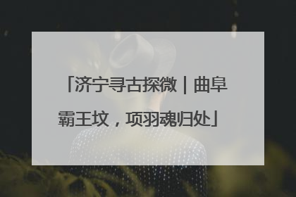 济宁寻古探微｜曲阜霸王坟，项羽魂归处