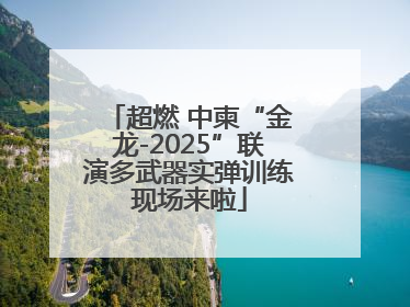 超燃 中柬“金龙-2025”联演多武器实弹训练现场来啦