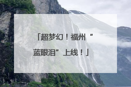 超梦幻！福州“蓝眼泪”上线！