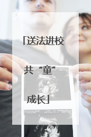 送法进校 共“童”成长