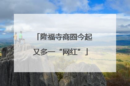 隆福寺商圈今起又多一“网红”